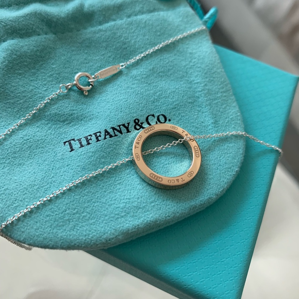 Tiffany’s 1837 Rubedo & Silver circle Pendant